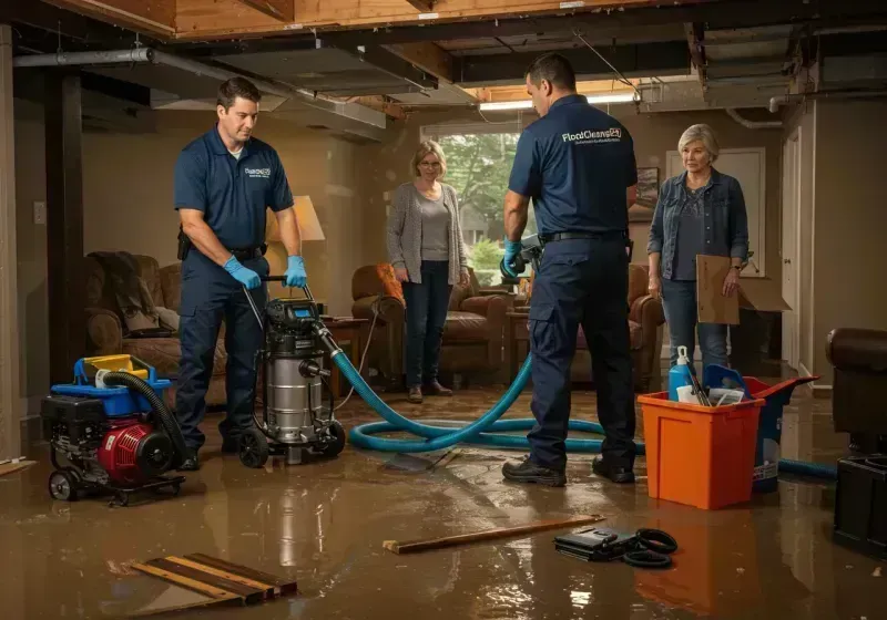 Basement Water Extraction and Removal Techniques process in University Heights, IA