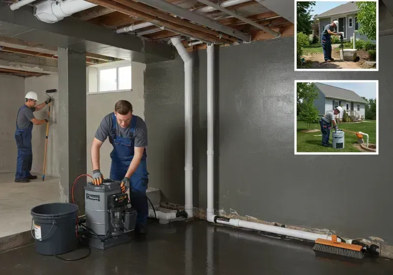 Basement Waterproofing and Flood Prevention process in University Heights, IA